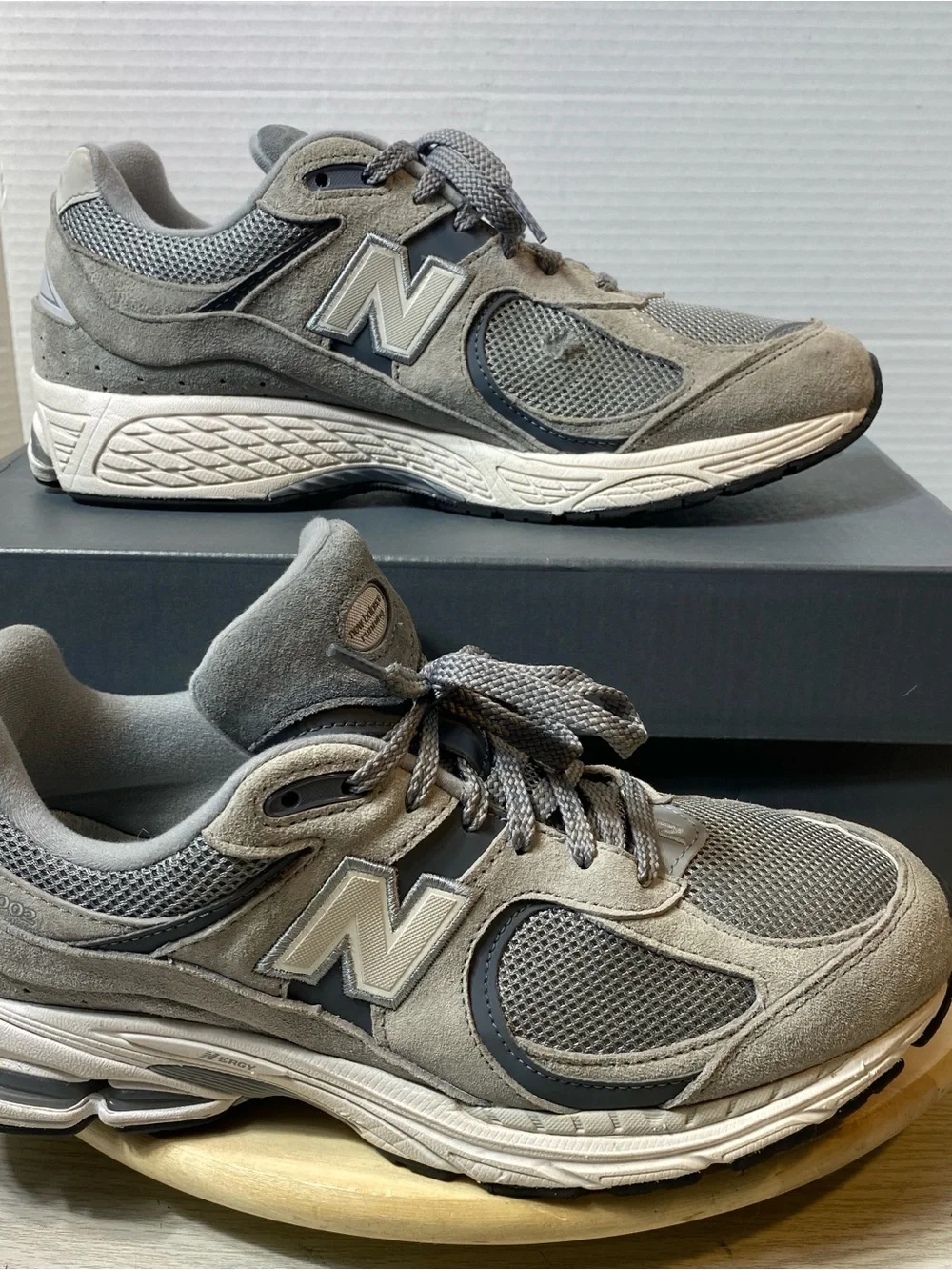 New Balance 2002R Grey Running Shoes M2002RST Men's Size 10.5  READ…
